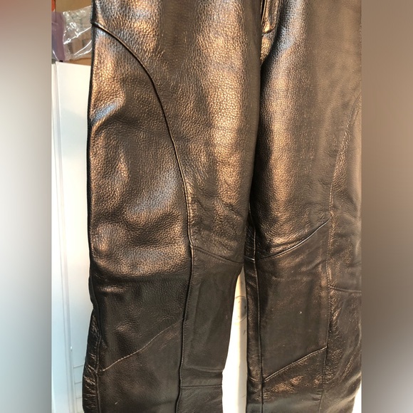 -Akoury thick and heavy cowhide leather pants, suitable to ride! - Picture 4 of 6